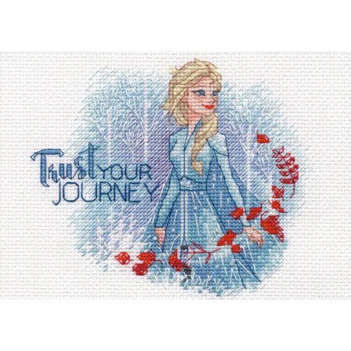 (image for) Trust Your Journey Counted Cross Stitch Kit